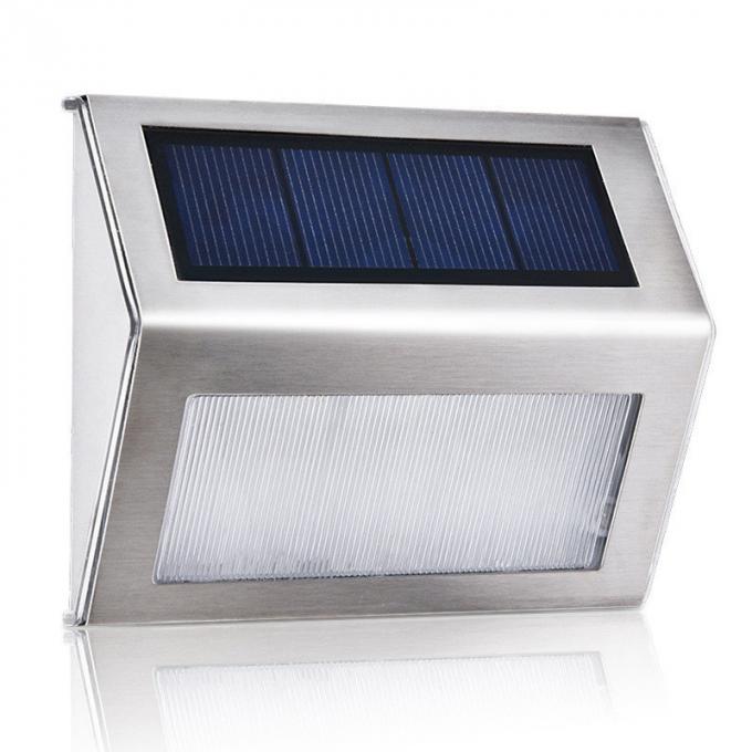 Stainless Steel 3LED Solar Deck Lamp