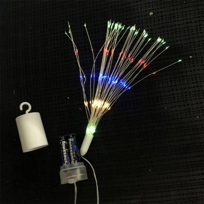 Firework Lights Copper Wire LED Lights, Solar Energy String Fairy Lights with Remote Control, Waterproof Hanging Starburst Lights for Parties,Home,Christmas out