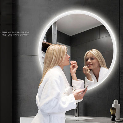18W LED Bathroom Mirror Light 1650lm 600mm Round LED Illuminated