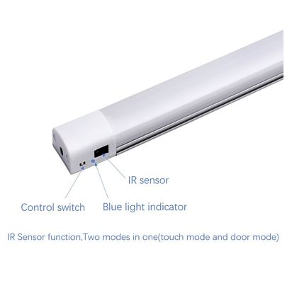 25mm 6.5W Undermount LED Cabinet Lights IR Sensor PIR Wardrobe Lights