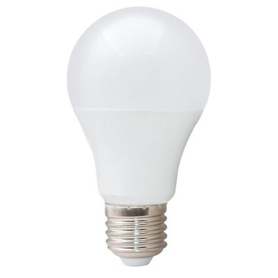 9W LED Light Bulb IP20 E27 A60 B22 Plastic Aluminum Housing