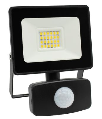 860lm 10W IP65 LED Flood Light 120 Degree Garden Sensor