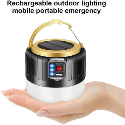 OEM Solar Rechargeable Camping Lantern ABS Rechargeable