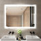 1650lm Dimmable Backlit Bathroom Mirror 22W 700mm Touch Sensor