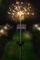 69cm Stainelss Steel Solar Firework Light RoHS Solar Tree Lights Outdoor