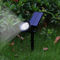 8H Solar Powered LED Ground Lights IP44 Landscape Spotlights