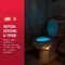 0.1W 5lm Battery Operated Night Lights 3m Motion Activated Toilet Night Light