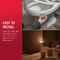0.1W 5lm Battery Operated Night Lights 3m Motion Activated Toilet Night Light