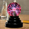 Crystal 2.95in Magic Plasma Ball Lamp Bedroom Battery Powered